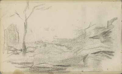 Paesaggio con un albero da Jozef Israëls