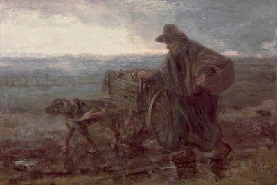 Su strade e campi di campagna da Jozef Israëls