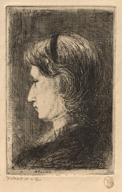 Ritratto di Mrs. Israëls da Jozef Israëls