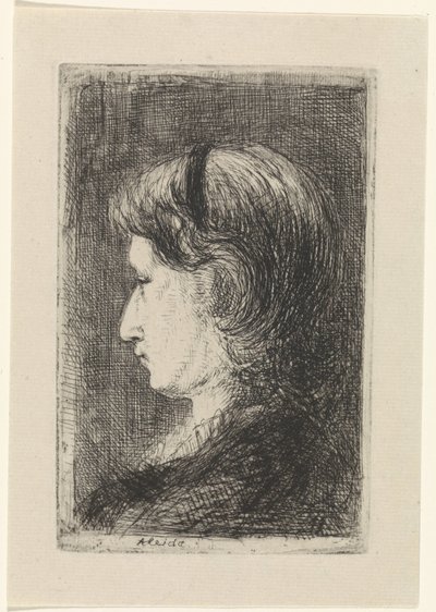 Ritratto di Aleida Schaap da Jozef Israëls