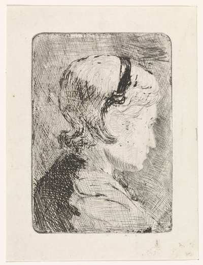 Ritratto di Aleida Schaap da Jozef Israëls
