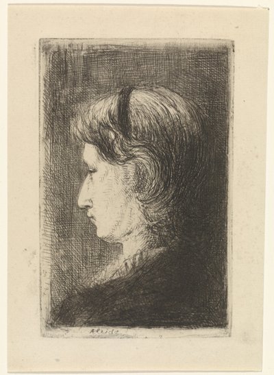 Ritratto di Aleida Schaap da Jozef Israëls