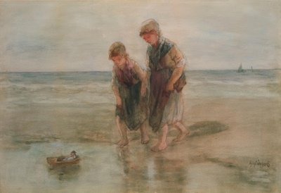 Navigando la barca da Jozef Israëls