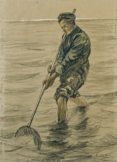 Pescatore di conchiglie, 1863-90 da Jozef Israëls