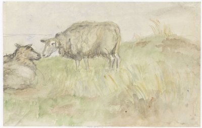Due pecore da Jozef Israëls