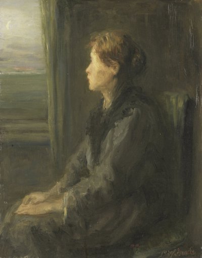 Donna alla finestra da Jozef Israëls