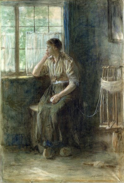 Donna alla finestra da Jozef Israëls