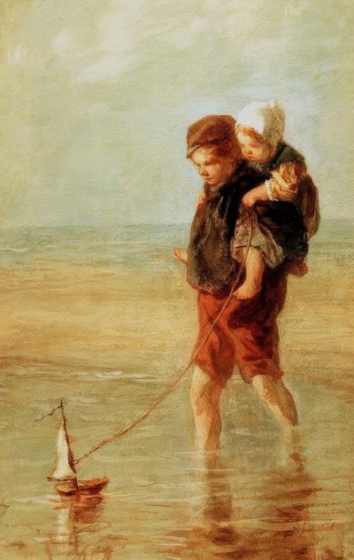 Giovane navigatore da Jozef Israëls