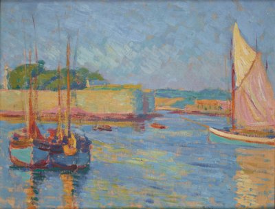 Porto a Concarneau da Jozef Pankiewicz