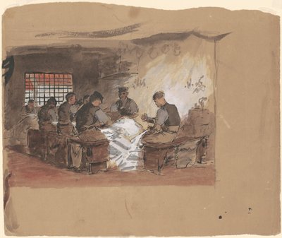 Fabbricanti di Vele [recto] da Jr. Enoch Wood Perry