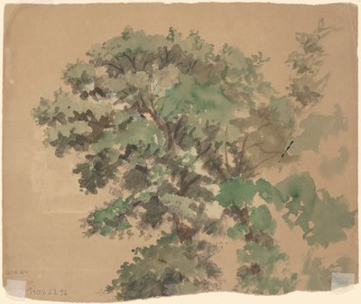 Albero (verso) da Jr. Enoch Wood Perry