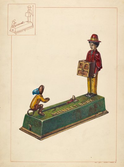 Banca delle Scimmie da Jr. Ernest A. Towers