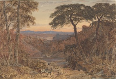 Un paesaggio arcadico da Jr. George Barret