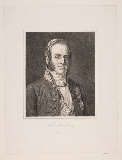 Direttore generale delle poste Conte S. Danneskjold-Samsøe da Jørgen Roed
