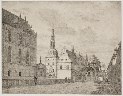 Il giardino del carosello a Frederiksborg da Jørgen Roed