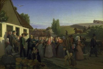 Festa di San Giovanni a Tisvilde da Jørgen V. Sonne