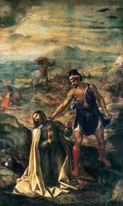 La decapitazione di San Giacomo il Maggiore da Juan (1526 1579) Fernandez Navarette