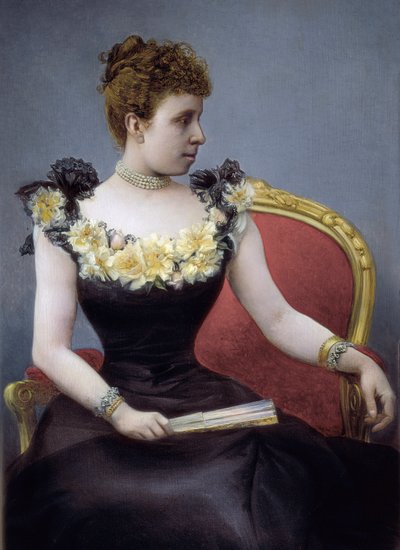 Ritratto di Maria Cristina di Teschen, conosciuta come Maria Cristina d