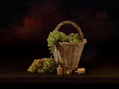 Natura morta con uva rustica da Juan Antonio Palacios