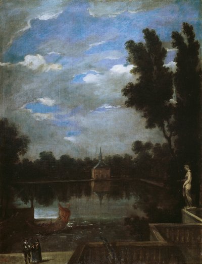 Grande Stagno del Buen Retiro, c.1657 da Juan Bautista Martinez Del Mazo