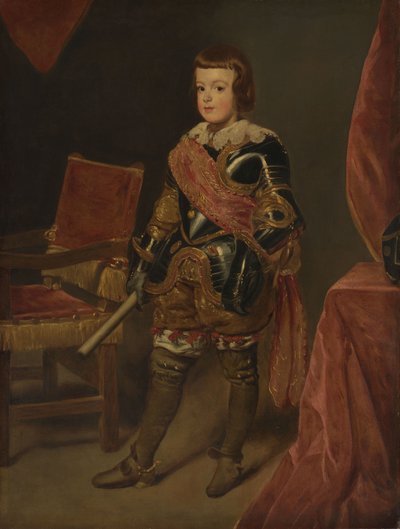 Ritratto del principe Baltasar Carlos da Juan Bautista Martinez del Mazo