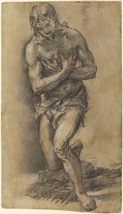 Il battesimo di Cristo da Juan Carreño de Miranda
