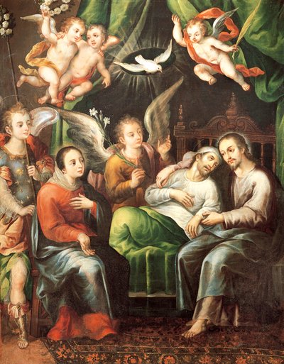 Morte di San Giuseppe, di Juan Correa (1646-1716) da Juan Correa