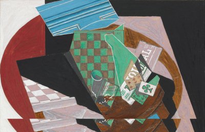 Scacchiera e Carte da Gioco da Juan Gris