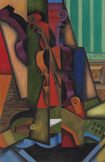 Chitarra e violino, 1913 da Juan Gris