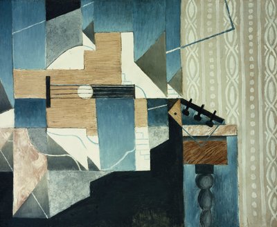 Chitarra sul tavolo da Juan Gris