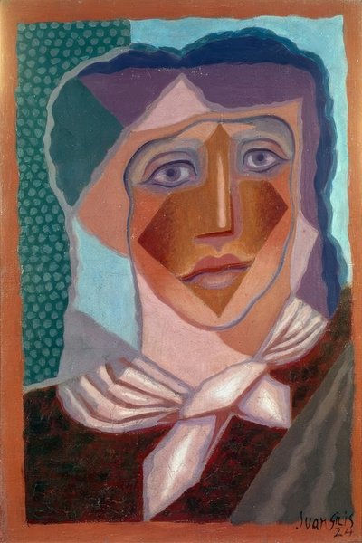 Donna con fazzoletto, 1924 da Juan Gris