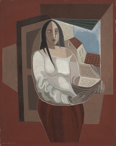 La lettrice, 1926 da Juan Gris