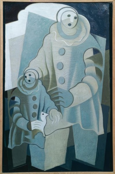 I due Pierrots da Juan Gris