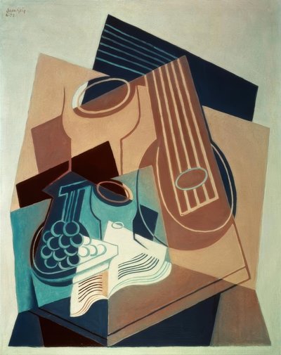 Mandolino e uva da Juan Gris