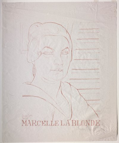 Marcelle la Bionda da Juan Gris