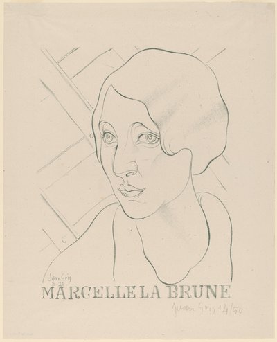 Marcelle la Bruna da Juan Gris