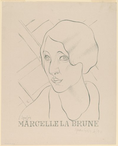 Marcelle la Bruna da Juan Gris