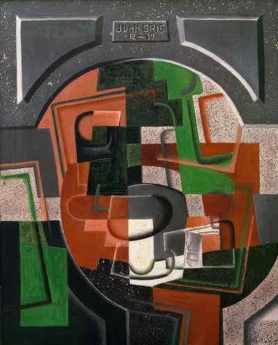 Natura morta con piatto da Juan Gris