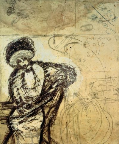 Donna seduta da Juan Gris