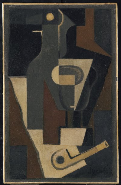 Natura morta con pipa, 1918 da Juan Gris