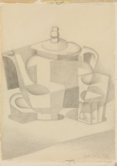 Natura morta con teiera da Juan Gris