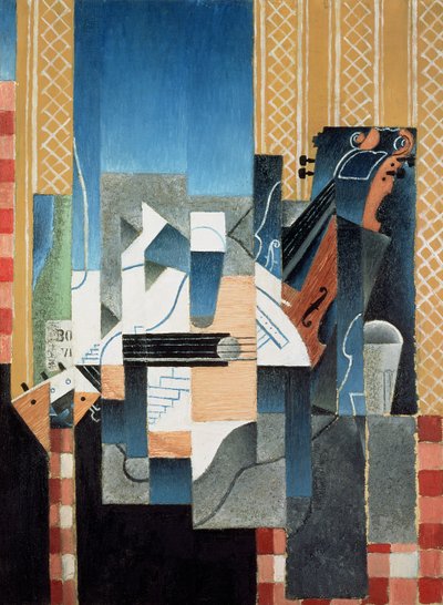 Natura morta con violino e chitarra da Juan Gris