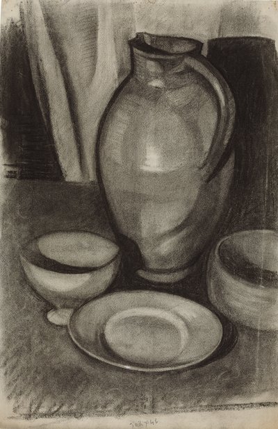Natura morta con una brocca da Juan Gris