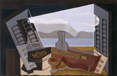La finestra aperta, 1921 da Juan Gris