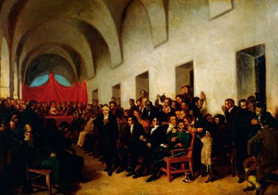 Cabildo in sessione, 22 maggio da Juan Manuel Blanes