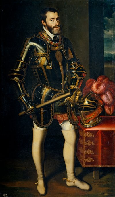Carlo V di Spagna da Juan Pantoja de la Cruz