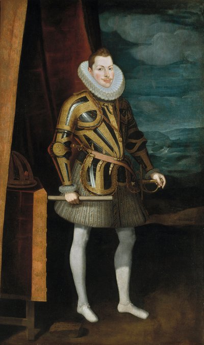 Ritratto di Filippo III di Spagna da Juan Pantoja de la Cruz