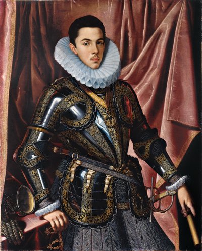 Ritratto del Principe Filippo Emanuele di Savoia 1586-1605, ca 1604 da Juan Pantoja de la Cruz