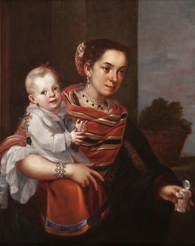 Pittura di casta (Da spagnolo e morisca, albino) da Juan Patricio Morlete Ruiz