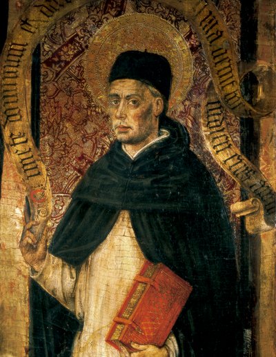 Rappresentazione di San Vincenzo Ferrer (1350-1419), sacerdote domenicano da Juan Rexach or Reixach